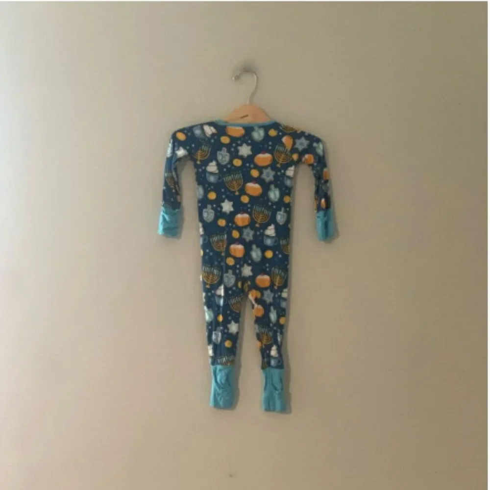 $20 ADD ON Little Sleepies bamboo sleeper 6-12M hanukkah‎ Angel Dear Halo Kyte